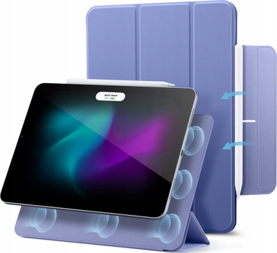 Këllëf tabletë ESR Rebound Magnetic, për iPad Air 13 2024 Pro 12.9, magnetik, me stand, lejla
