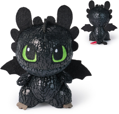 Lodër pellushi How to Train Your Dragon Mini Surprise, personazh i rastësishëm, për fëmijë 4+