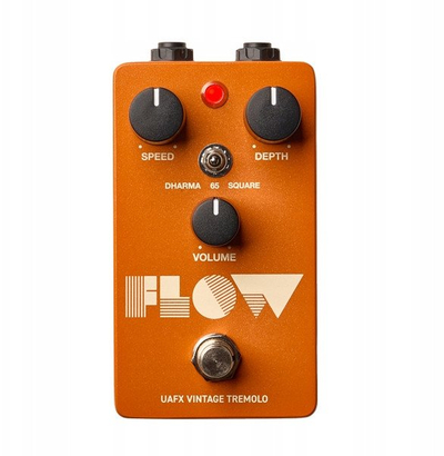 Pedal efekti kitarë Universal Audio Flow Tremolo Vintage, 3 lloj tremolo, e vogël, e zezë