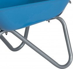 Karrocë lodër Rolly Toys Blue Metal Wheelbarrow, metal, blu