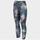 Legins për femra 4F W H4Z22-SPDF016, 7/8, beli i lartë, gri me print