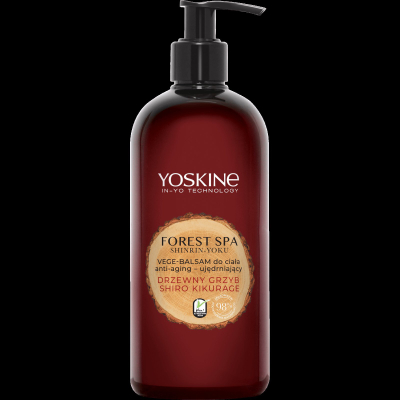 Balsam trupi Yoskine Forest Spa Shiro Kikurage, vege, 400ml