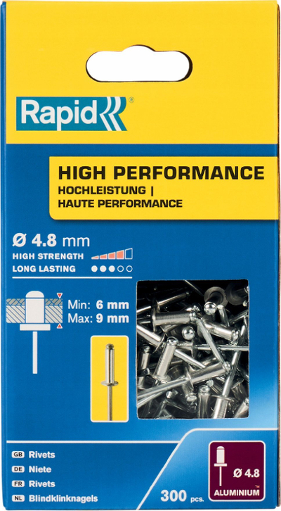 Nitna Rapid 5001436, 4.8 x 12mm, kuti 300 copë