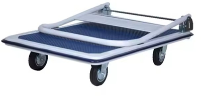 Karrocë transporti Strong 150KG, platformë magazinimi, kapacitet 150 kg, dorezë palosëse