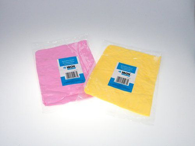 Крпа за чистење IBOX I508-3221, памук, сет 2 парчиња, жолта и розова