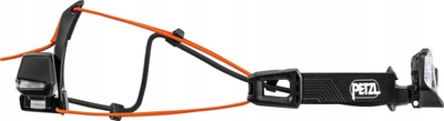 Dritë koke Petzl Nao RL, 1500 lumens, rikarikueshme USB C, e zezë e portokalli