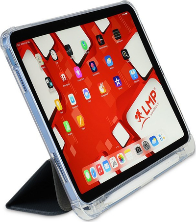Mbulesë tablet LMP SlimCase për iPad 10.9" 2022, me mbajtëse stilolapsi, gri
