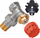 Valvul termostatike e drejtë Comap D3805E, 1/2", me pararregullim, e nikluar