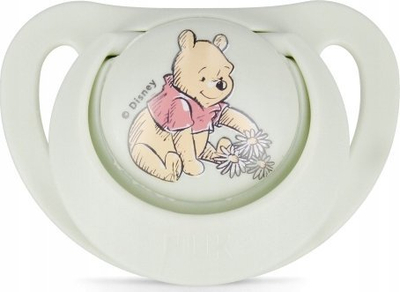 Set biberonësh NUK Star, 0-6 muaj, silikon pa BPA, Winnie the Pooh, me kuti, 2 copë