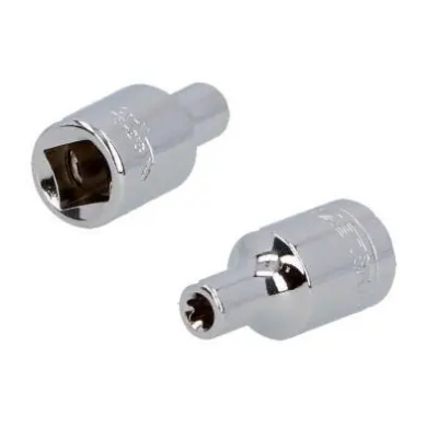 Prizë Torx Stanley E7, 1/4", çelik, argjendtë