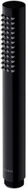 Telefon dushi Omnires Microphone Black Oval, një funksion, i zi matte