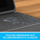 Këllëf tastierë Logitech Rugged Folio për iPad, AZERTY, me mbrojtje të fortë, gri grafit