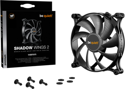 Flutur ftohëse, Be quiet! Shadow Wings 2, 140mm