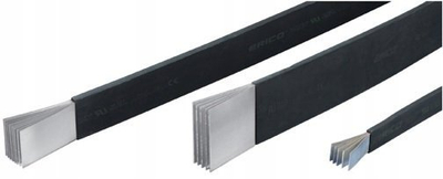Shirit bakri fleksibël Eriflex Flexibar Advanced 800A, 250mm², 2m, i zi