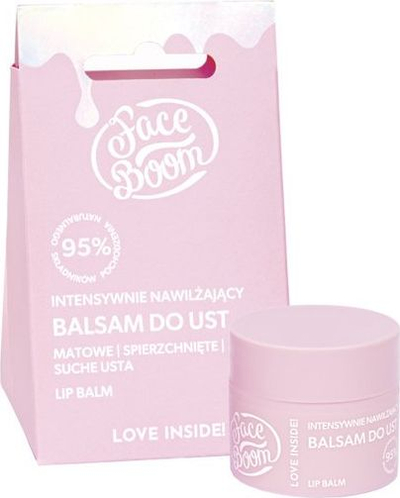 Балсам за усни BodyBoom FaceBoom, хидратантен, 12g, розова