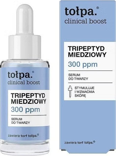Serum fytyre Tołpa Copper Tripeptide 300 ppm, 30 ml, kundër rrudhave