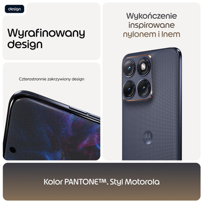 Telefoni Motorola Edge 70 Fusion, 6.78", 256GB, 5G, i zi