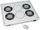Panel ajrimi me termostat Triton (RAX-CH-X05-X3), gri