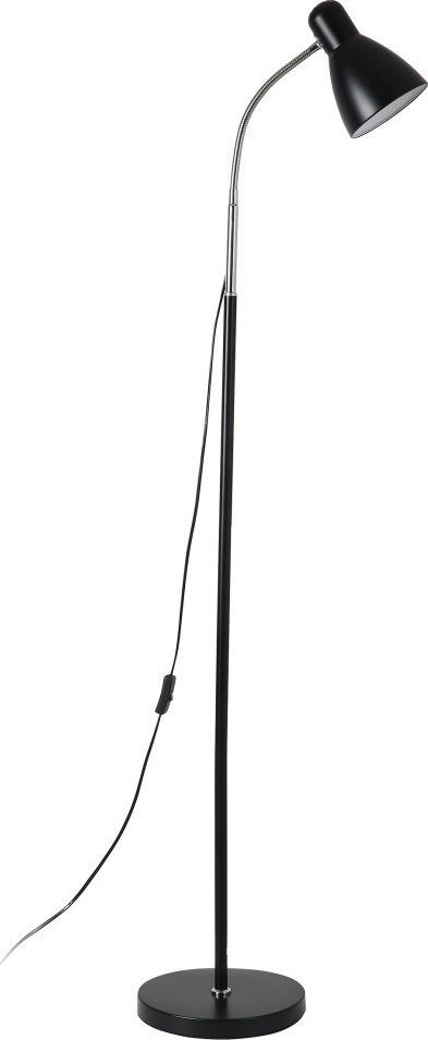 Lampë dyshemeje Orno LAR, 20W, 155 cm, e zezë
