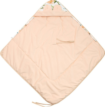 Batanije karroce Sensillo Peony Peach, XL, 115x115 cm, shumëngjyrëshe