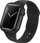 Mbrojtëse ekrani UNIQ Legion për Apple Watch 45mm Series 7, xham i fortë, e zezë