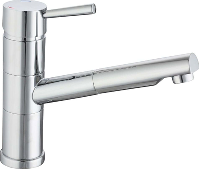 Rubinet kuzhine Kitchen Faucet 33770, me grykë tërheqëse, presion i lartë, krom