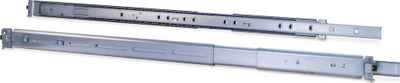 Shina teleskopike rack Inter-Tech IPC 1U, 19", 650mm, argjend