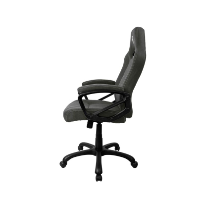 Karrige gaming Arozzi Enzo, e rehatsme, me material tekstili, gri e errët me t’zeza