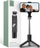Selfie stick tripod Tech-Protect L02S, Bluetooth, i palosshëm, i zi