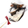 Lodër kalë SKIPPI Hobby Horse Brown Check, i madh, me kapistall dhe frerë
