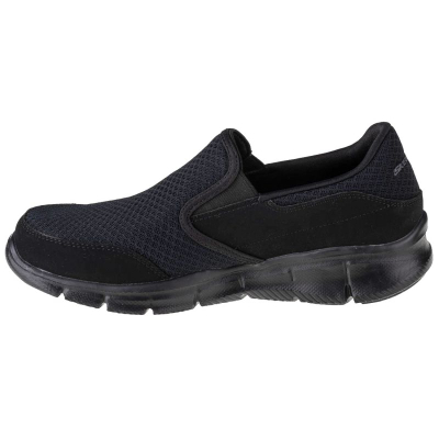 Këpucë Skechers Equalizer Persistent Loafers, memory foam, të zeza