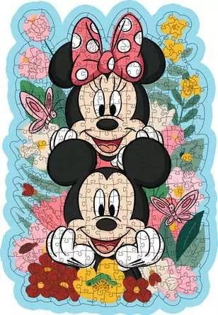 Puzzle druri Ravensburger Disney Mickey &amp; Minnie Mouse, 300 copa, për mosha 12+