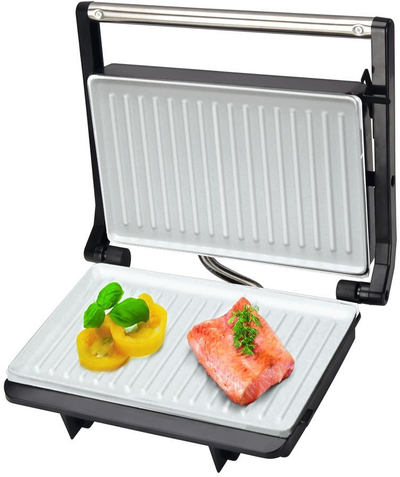 Grill kontaktues Esperanza EKG013, 850W, me sipërfaqe qeramike, i zi