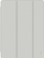 Këllëf folio JCPal DuraPro për iPad Air 11" M2 M3, mbajtës për Pencil, gri e çelët