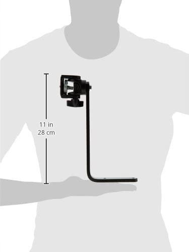 Mbajtëse muri për kamera Manfrotto 356, alumin, mban deri 2.5 kg, e zezë