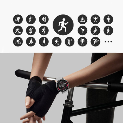 Smartwatch për femra Gravity GT11-7, ekran 1.43" AMOLED, IP67, rose gold