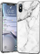 Kapak telefoni Wozinsky Marble Gel për Xiaomi Redmi Note 9 Redmi 10X 4G, TPU, mermer, i bardhë