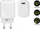 Karikues USB C Goobay GaN PD, 20W, Power Delivery 3.0, i bardhë