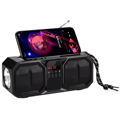 Altoparlant Bluetooth Denver me panel diellor dhe radio FM