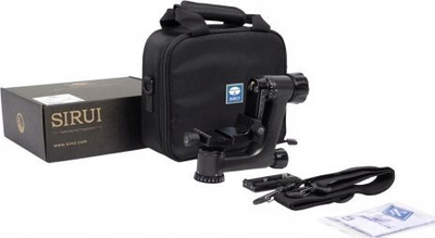 Kokë gimbal Sirui PH-10, fibër karboni, mban deri 15 kg, e zezë