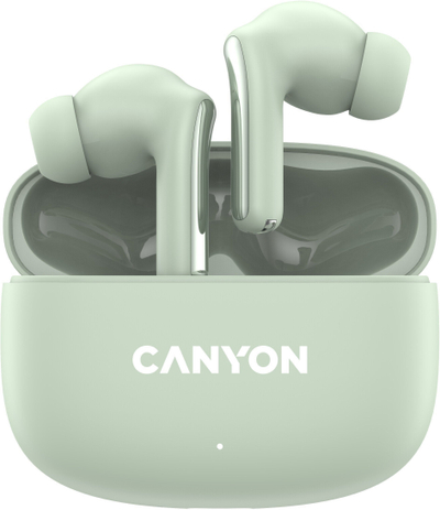 Безжични слушалки Canyon OnGo 9, 24h, Bluetooth, зелени