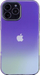 Mbulesë telefoni Hurtel Aurora Case për iPhone 13 Pro, xhel fleksibël, efekt iridescent, vjollcë