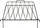 Rrafte revistash Present Time Diamond Raster, metalik, 40 x 26.5 x 45 cm, i artë