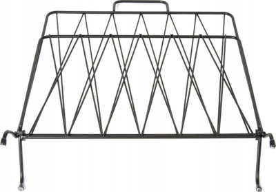 Rrafte revistash Present Time Diamond Raster, metalik, 40 x 26.5 x 45 cm, i artë