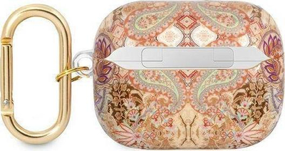 Mbulesë Guess për AirPods Pro, kopertinë mbrojtëse, ngjyrë flori