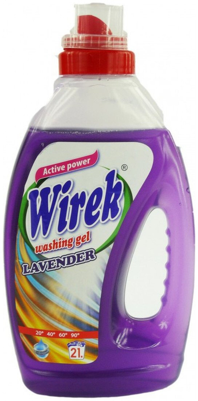 Xhel larës Wirek Lavender për rroba me ngjyra, 1.05L, lejla