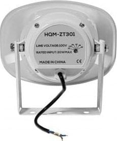 Altoparlant tubular HQM ZT301, 30W, 100V, i bardhë