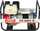 Gjenerator rryme Fogo FH-6001R, 5600W, motor Honda GX390, i bardhë