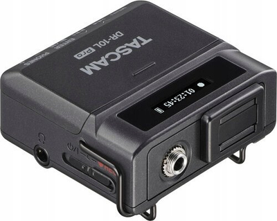Аудио регистратор Tascam DR-10L Pro, 32-bit float, со лавалиер микрофон, црн