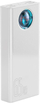 Powerbank me ekran dixhital Baseus Ambilight Overseas Edition, 30000mAh, QC, i zi + kabllo USB-C 100W, 1m, i bardhë
